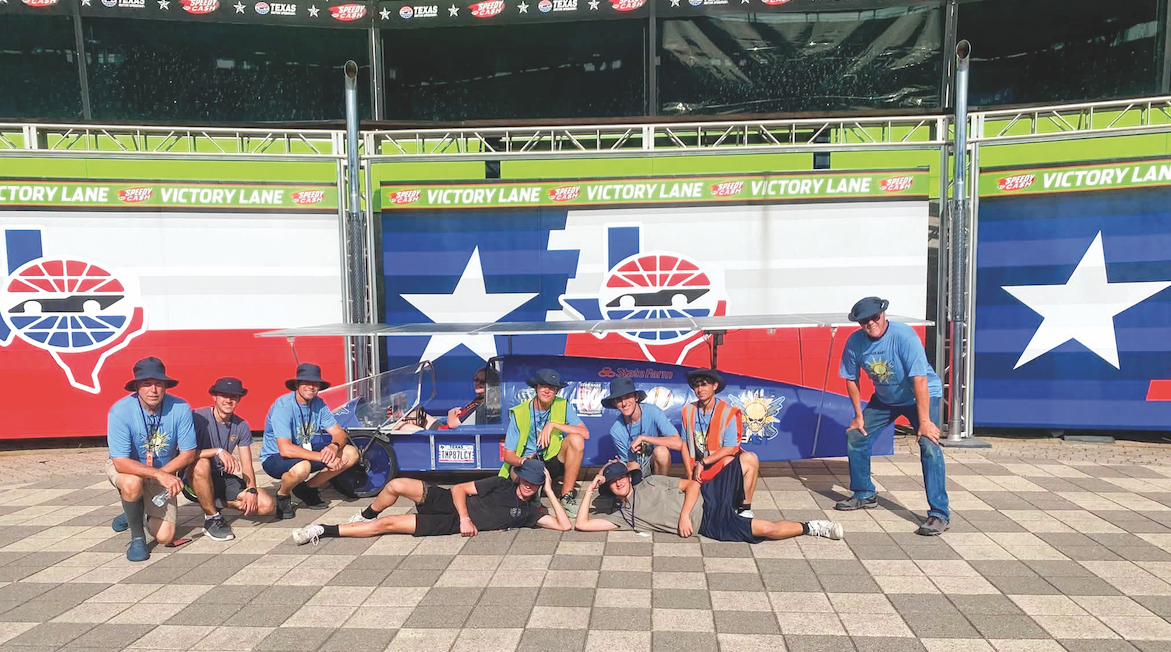 WEHS solar car team competes in cross-Texas challenge